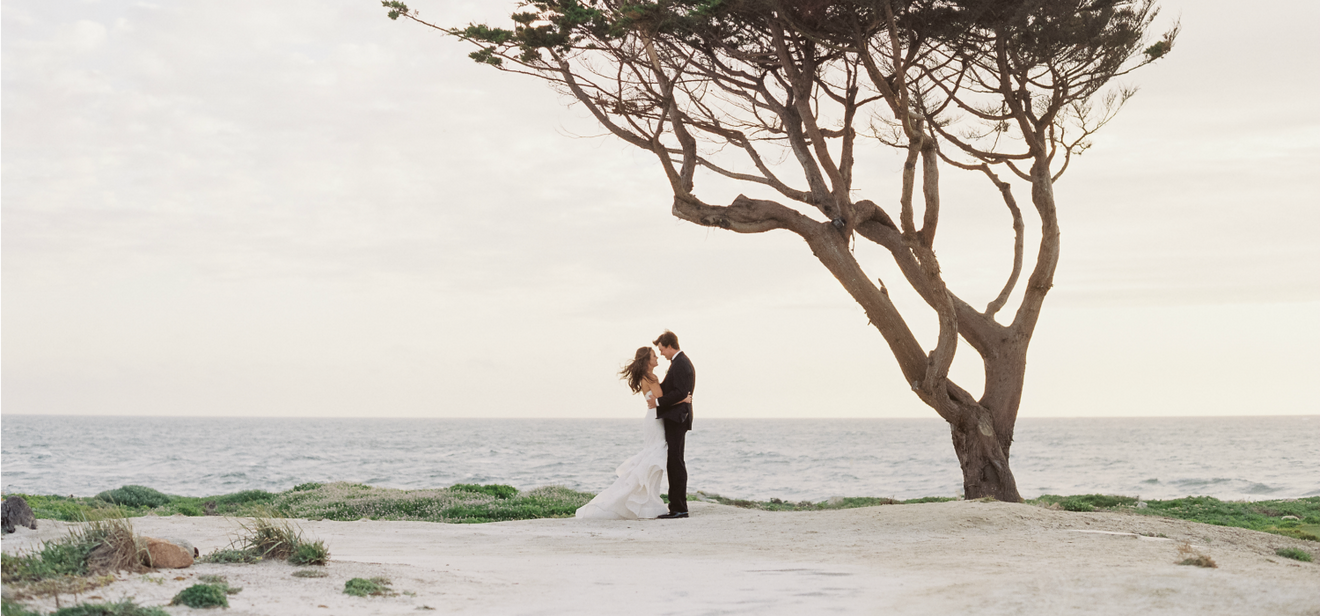 Elegant Pebble Beach wedding with photography by Michele Beckwith