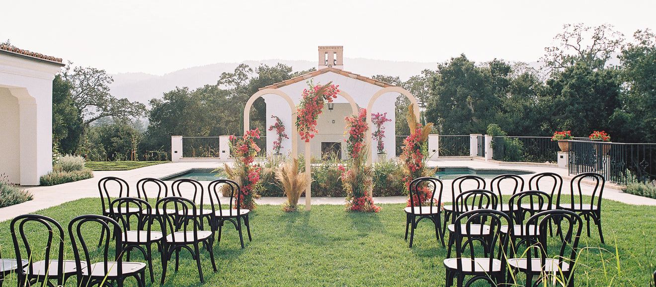 beautiful bougainvillea inspired wedding designed by E Events Co