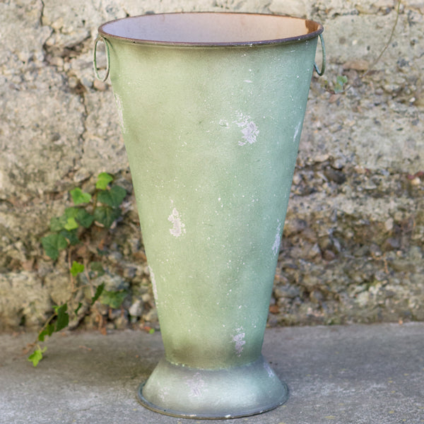 over sized french flower bucket