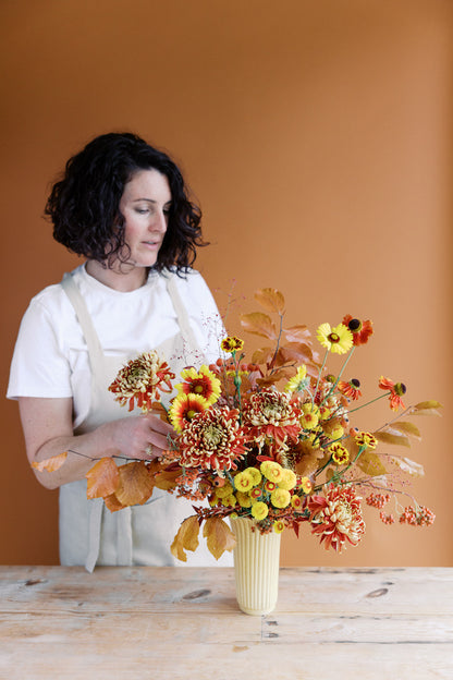 fall foliage arrangement - order for local pickup at seascape flowers aptos ca