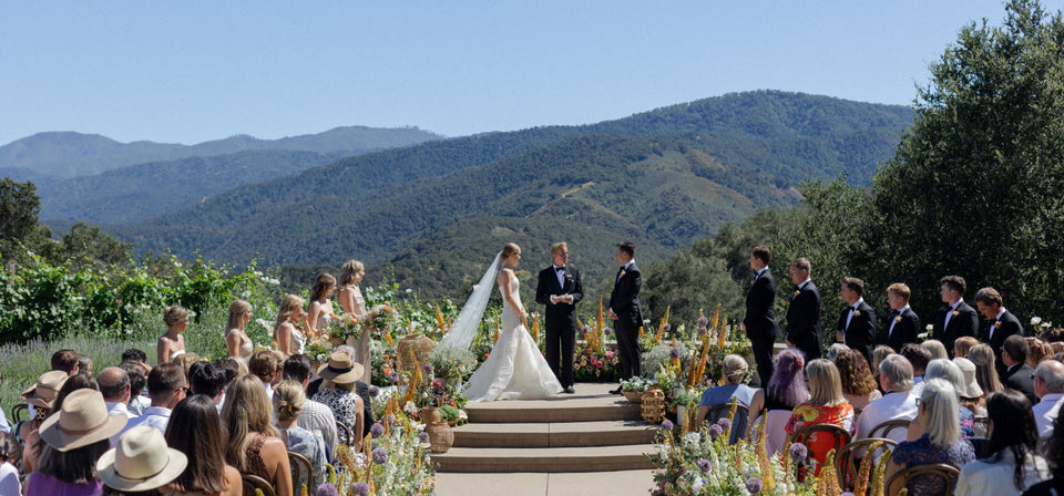 Holman Ranch Wedding Inspired by Wildflowers | Seascape Flowers California